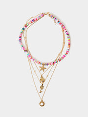 Pendant Layered Boho Necklace