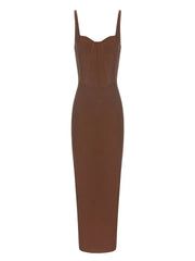 Fashionable Strapless Bodycon Dress