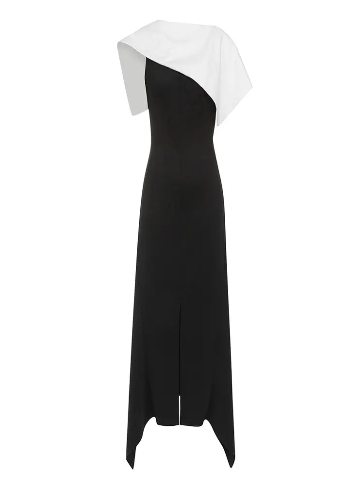 Black & White Bodycon Dress