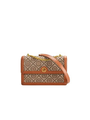 Vintage Jacquard Star Crossbody Shoulder Bag