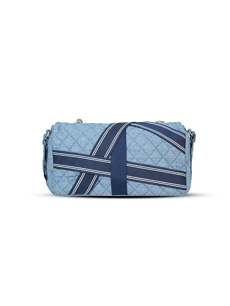 Casual Denim Shoulder Bag