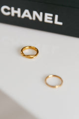 18K Gold Plated Dusk Is Mine Ring