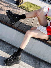 AYUSTONG Brand Punk Style Women Shoes