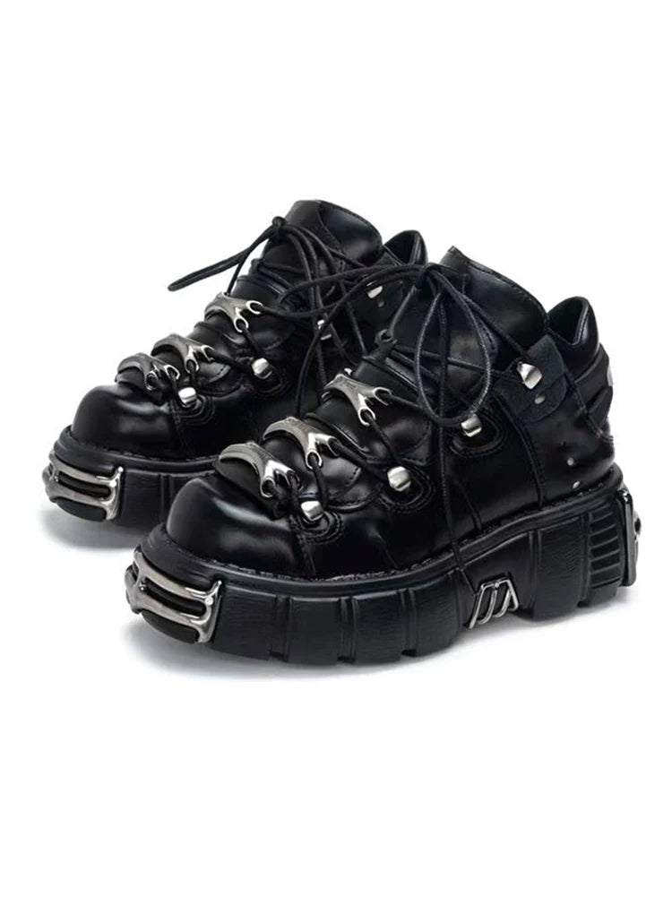 AYUSTONG Brand Punk Style Women Shoes