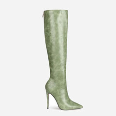 winter Thin heels Knee High Boots