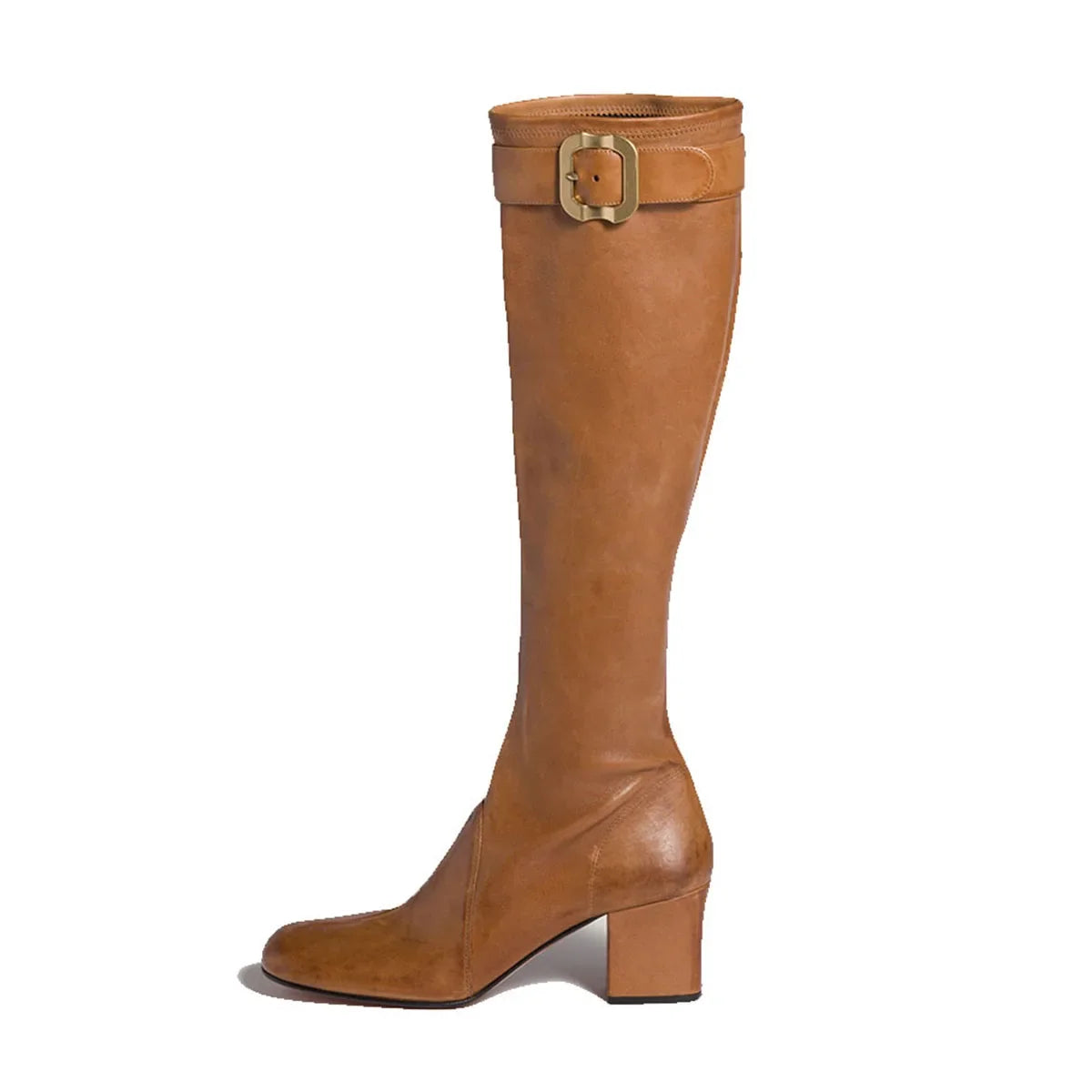 Autumn Belt buckle skinny Boots