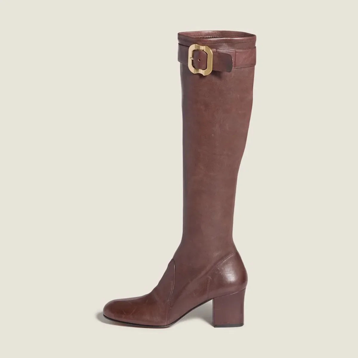 Autumn Belt buckle skinny Boots