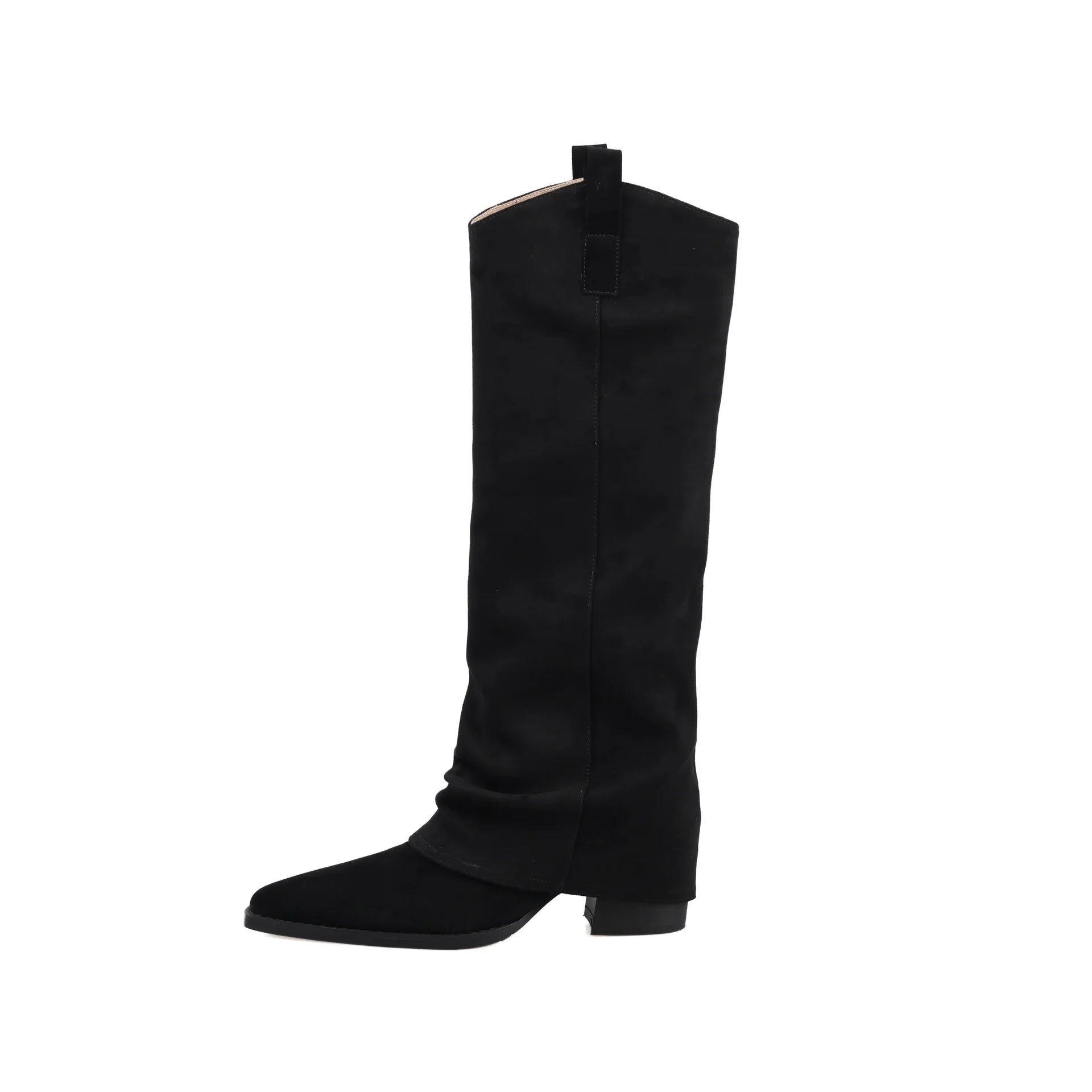 Autumn Sheep suede Trouser legs Boots