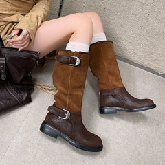 Autumn cowhide Mixed Colors