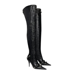 Four Spring Tassel Over The Knee Boots