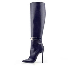 Spring Belt buckle Skinny Boots