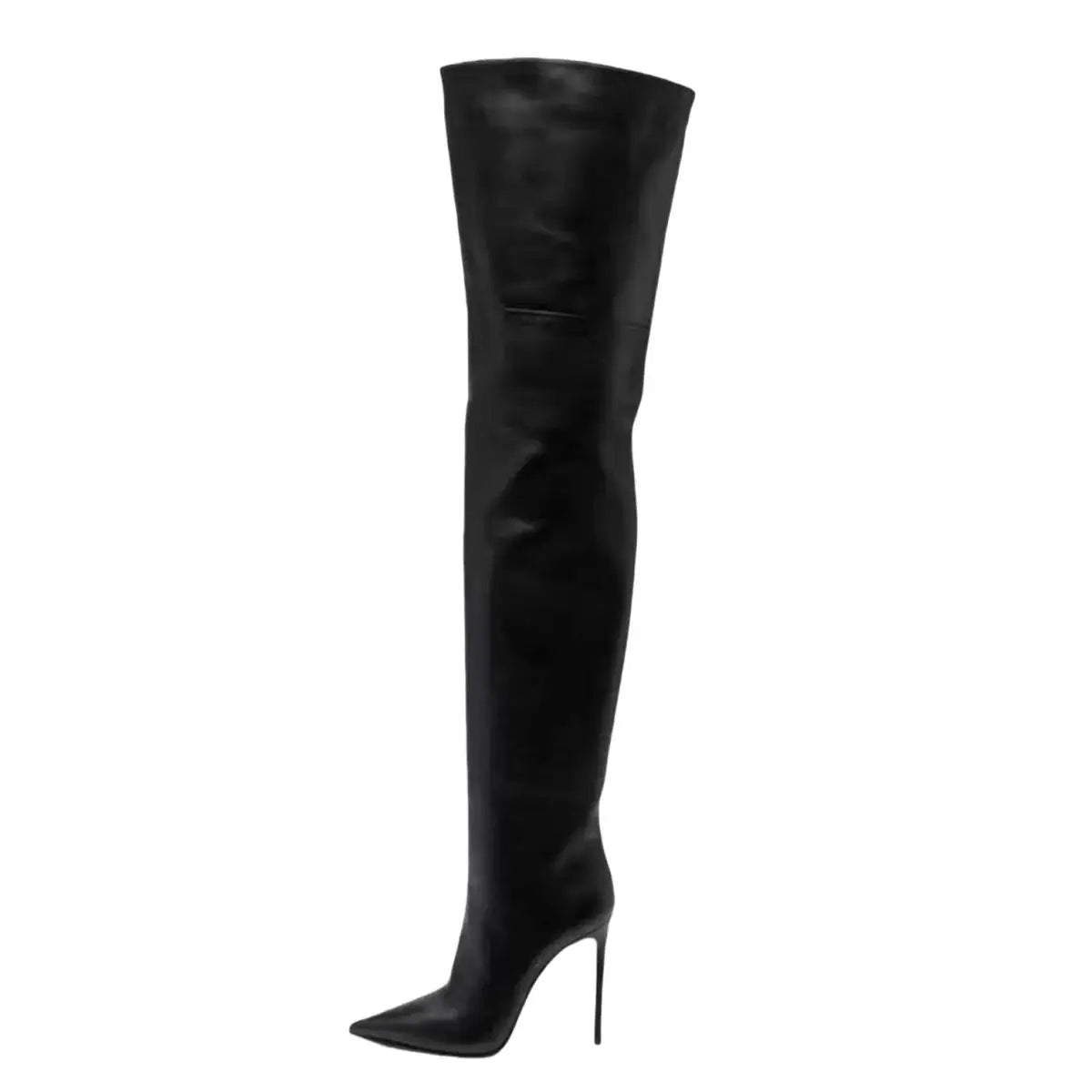 Women's Autumn Brown Over-The-Knee Boots