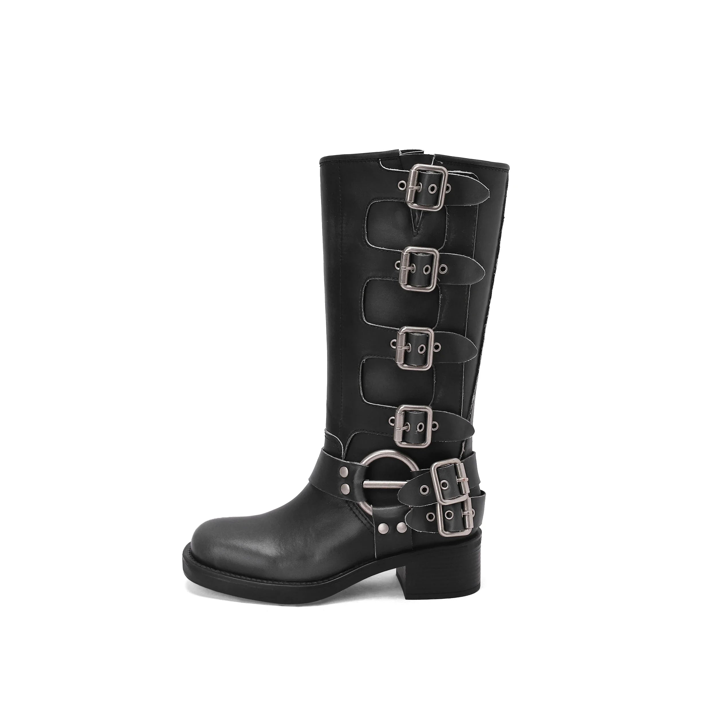 Women's Cowhide Riding Boots