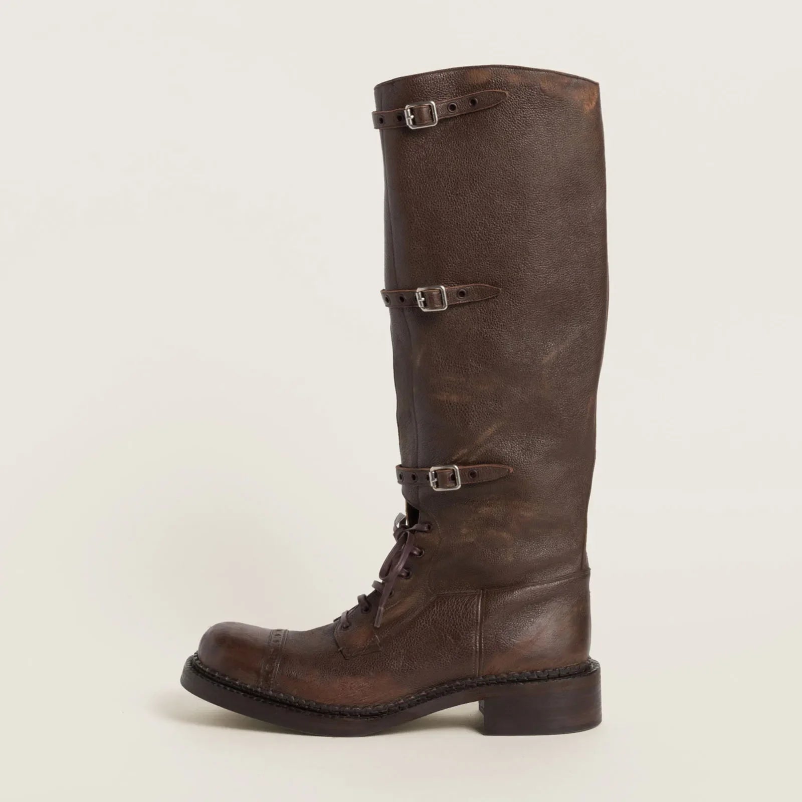 Women's Genuine Leather Knee High Boots