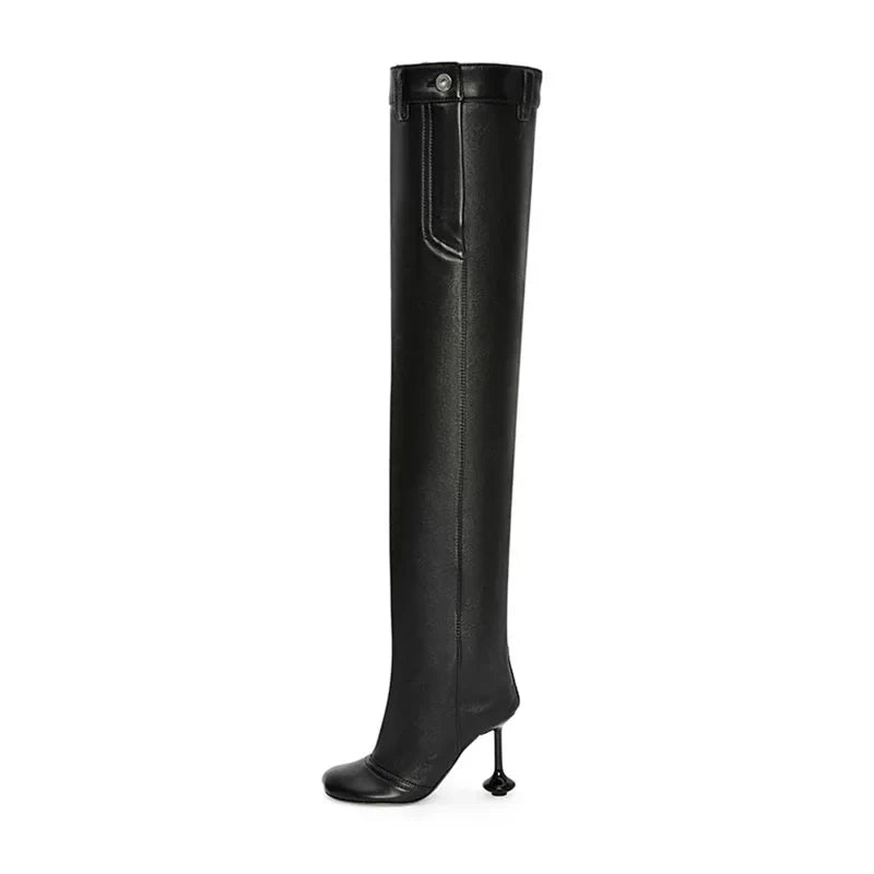 Women's Strange Style High Heel Thigh High Boots