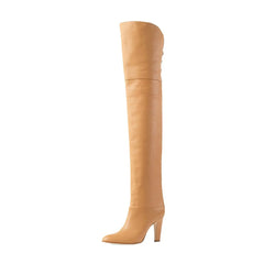 Women's Tan over the Knee Boots