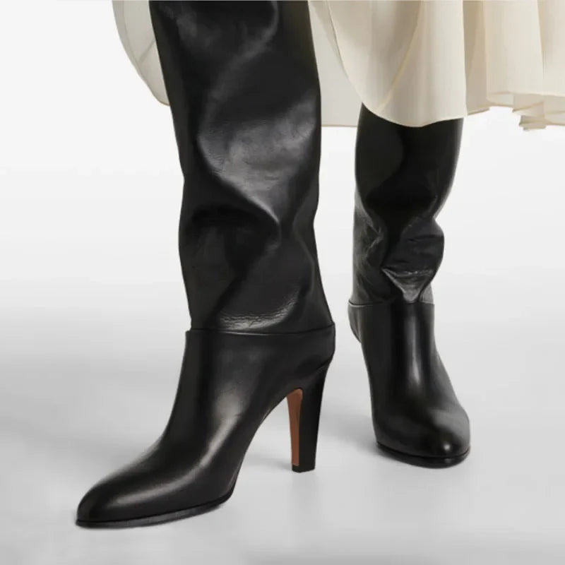 Women's Tan over the Knee Boots