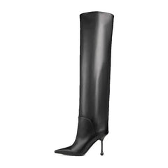 Arden Furtadokhaki suede stiletto Over the knee Boots