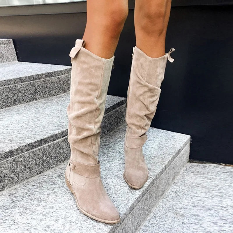 Autumn Winter Women Long Boots