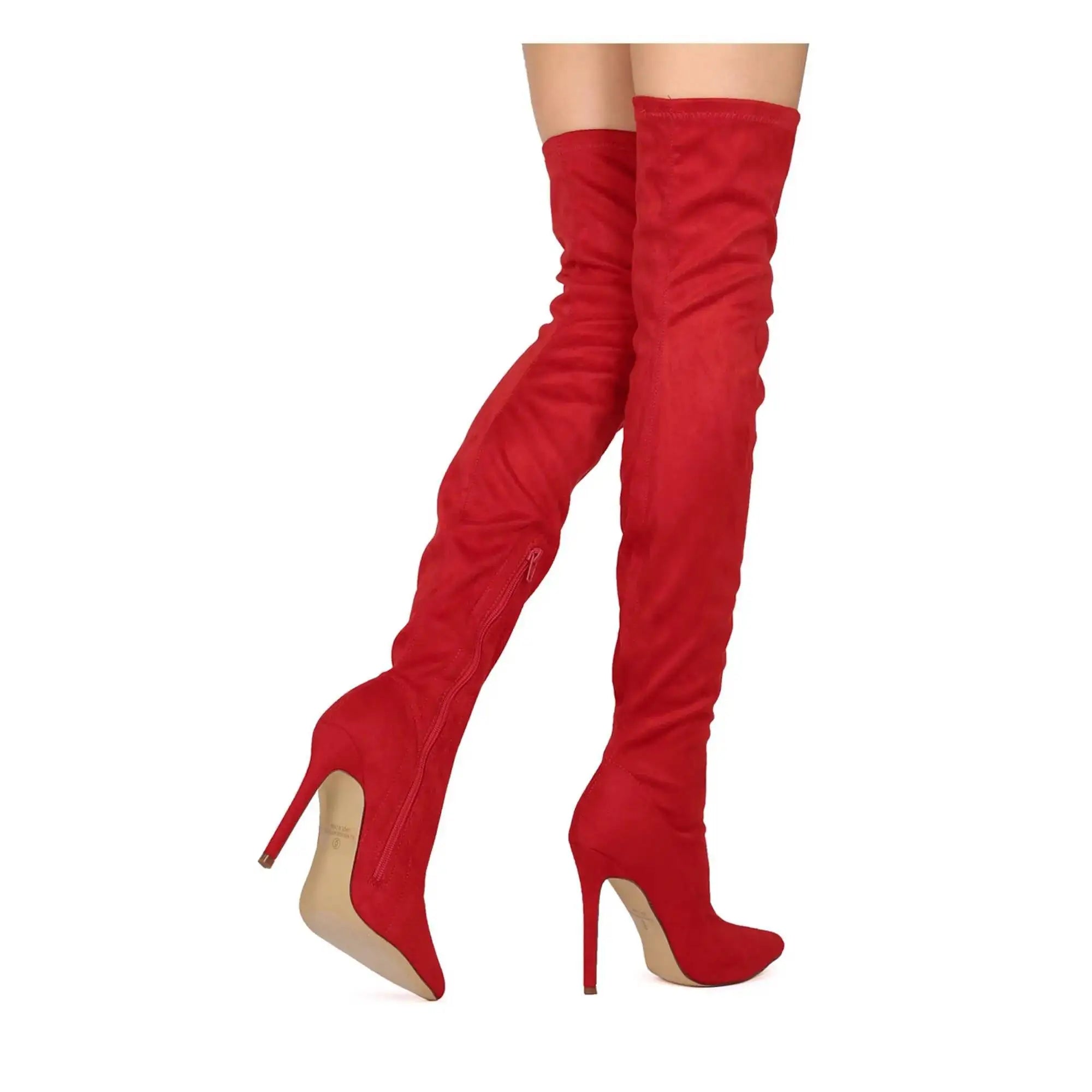Black Stretch Boots