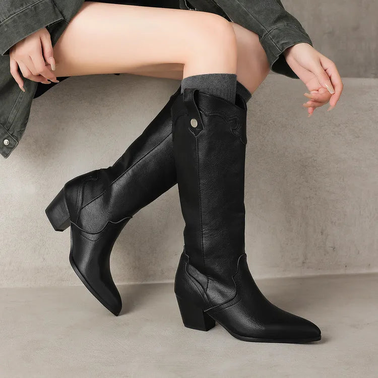 Brown Western Cowboy Boots