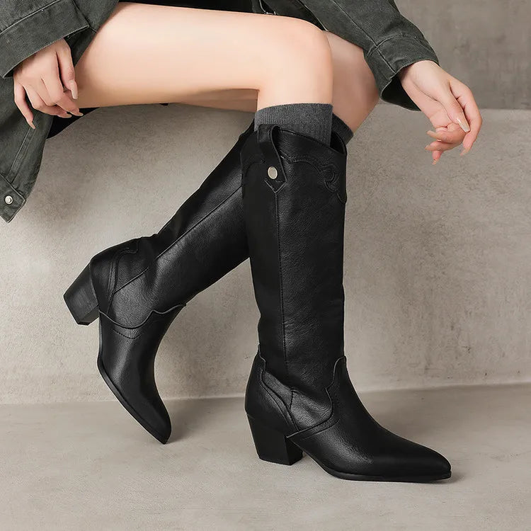 Brown Western Cowboy Boots