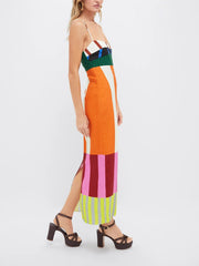 Bengal Multi Paloma Maxi Dress