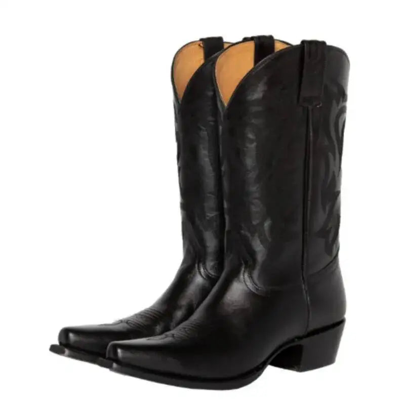 Embroidered Western Boots