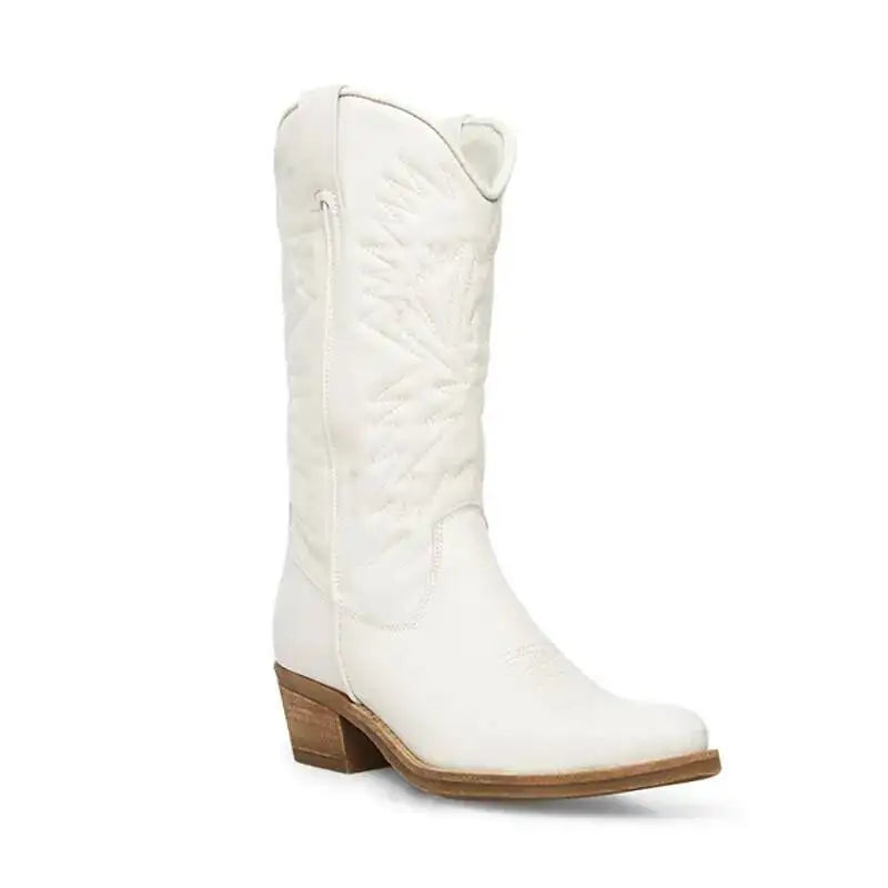 Embroidered Western Boots