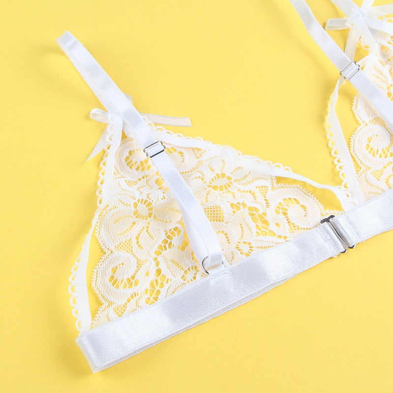 Extreme Sexy Lingerie Costumes Set Nasty mature woman lingerie Bra Panties🌹