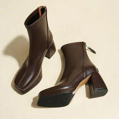Brand High Heels Ankle Boots