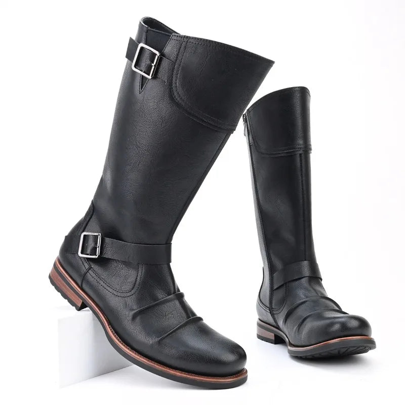 High Quality Men's Knee-high Boots