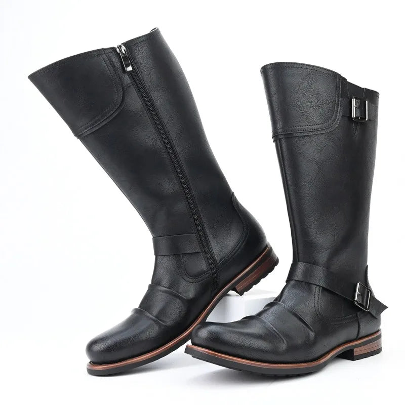 High Quality Men's Knee-high Boots