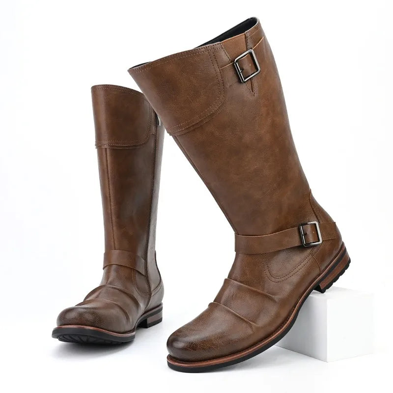 High Quality Men's Knee-high Boots