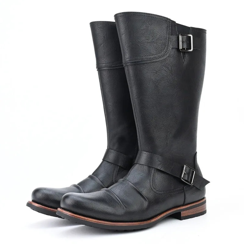 High Quality Men's Knee-high Boots