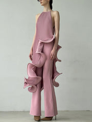Loulou Pleated Midi Dress