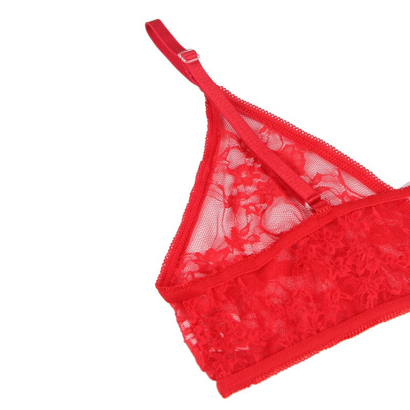 Lace Sexy Valentines Lingerie Set Sexiest mature mom lingerie Bra Panties🌹