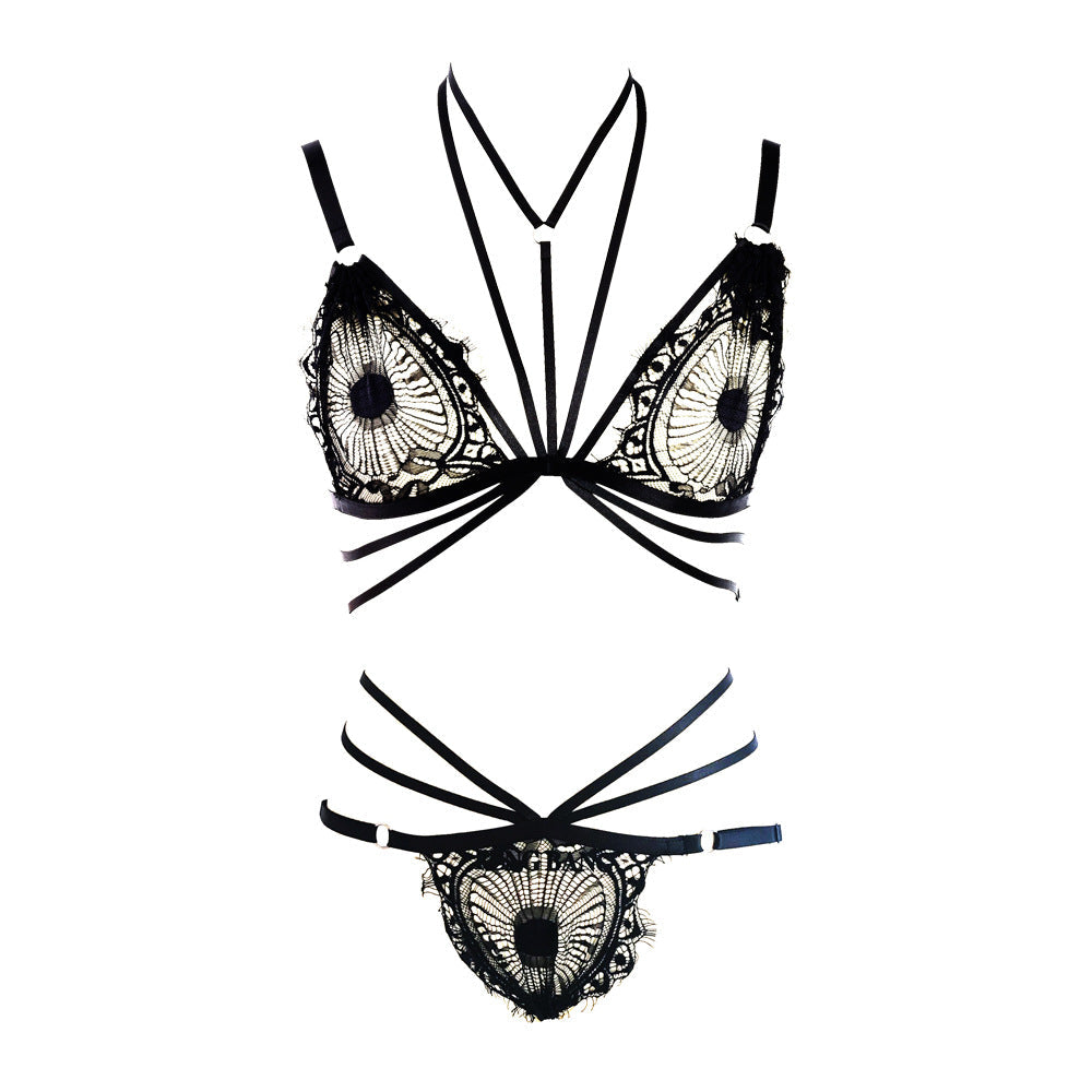 Nasty Sexy Latina Lingerie Set Latina Sexy Harness Lingerie Intimate Bra Panties
