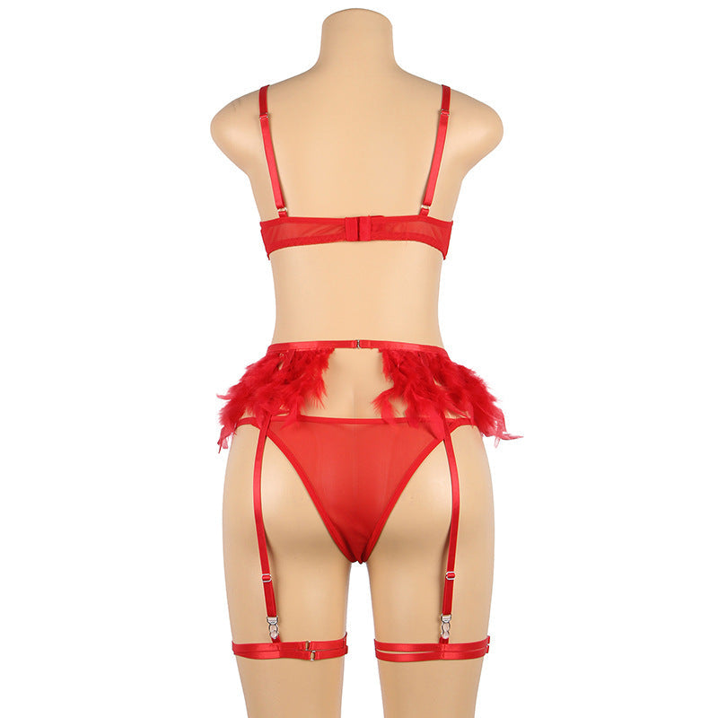 Naughty Sexy Lace Lingerie Set Lace mature hot lingerie Bra Panties🌹