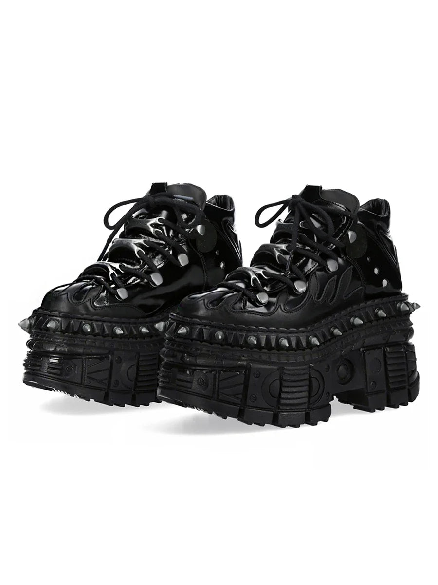 punk style men's and women's platform Shoes