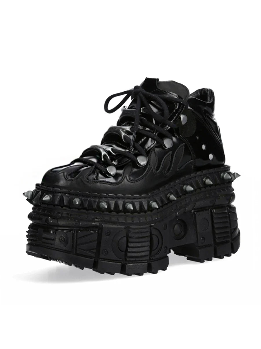 punk style men's and women's platform Shoes