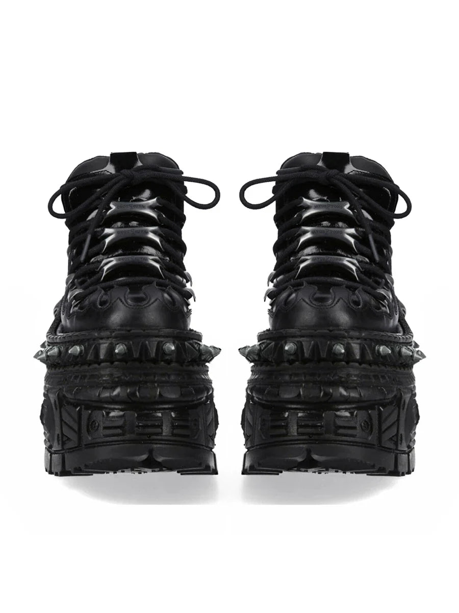 punk style men's and women's platform Shoes