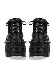 punk style men's and women's platform Shoes