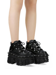 punk style men's and women's platform Shoes
