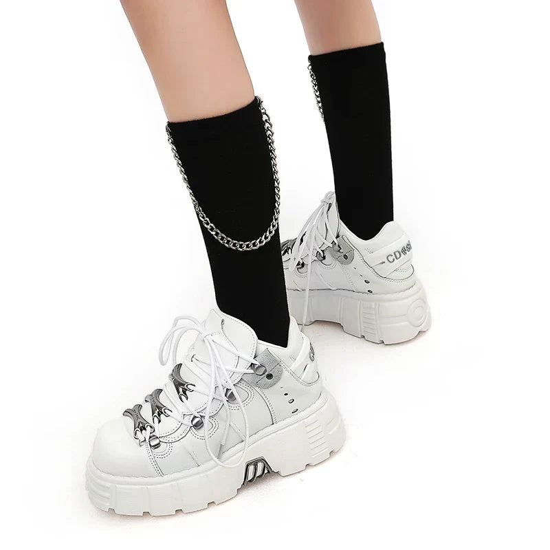 Brand Punk Style Women Shoes