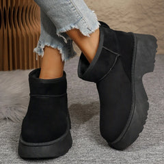 Platform High Heels Snow Boots
