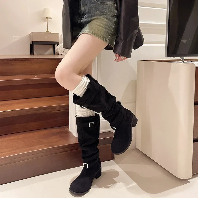 Popular Spring and Autumn Classic Western Boots