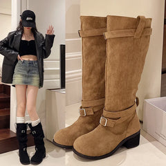 Popular Spring and Autumn Classic Western Boots