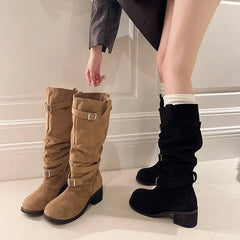 Popular Spring and Autumn Classic Western Boots