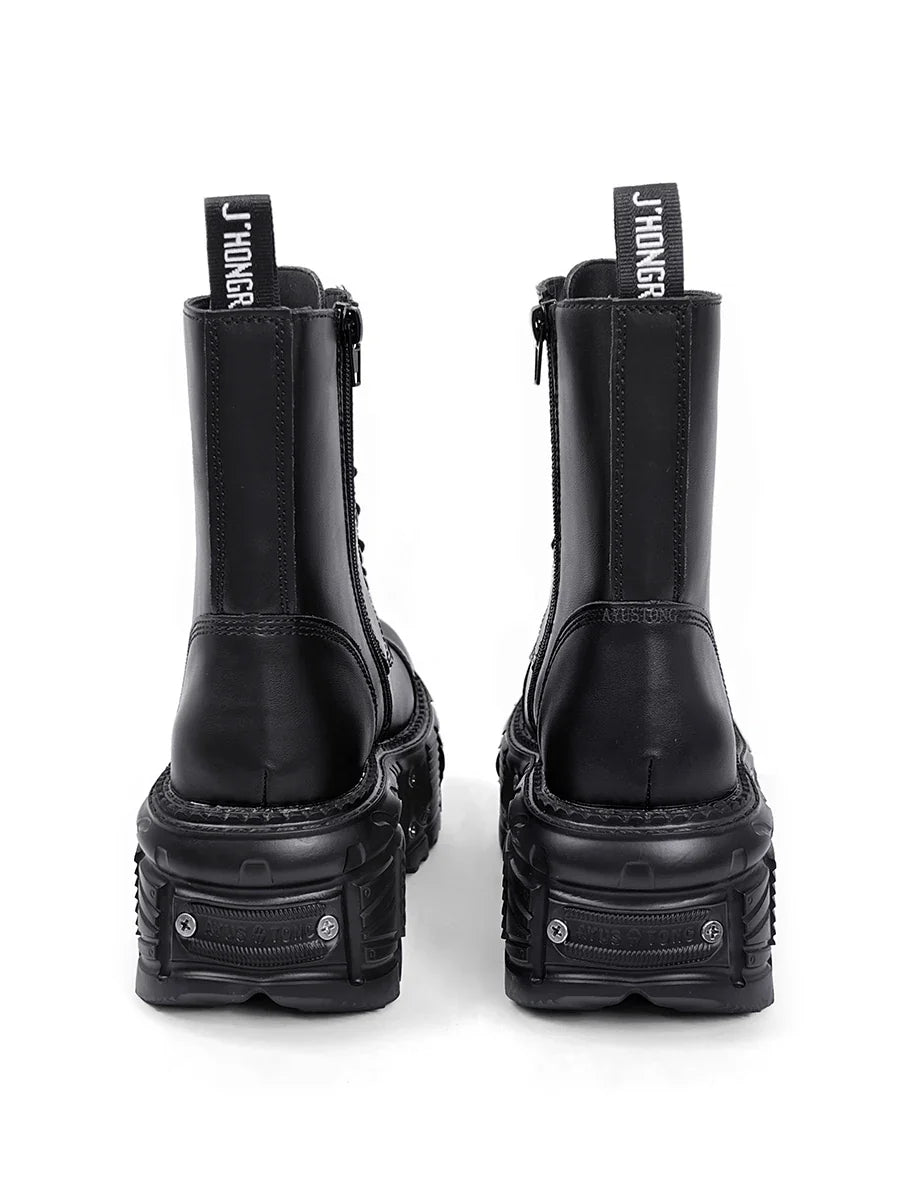 Punk Women Platform Ankle Boots